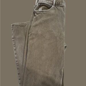 Abercrombie & Fitch 90's Straight Ultra High Rise Jeans Brown 28/6